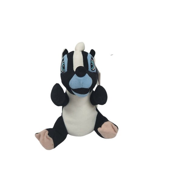The Disney Store Flower the Skunk Bambi Mini Bean Bag Plush 9" NWT - Picture 9 of 10